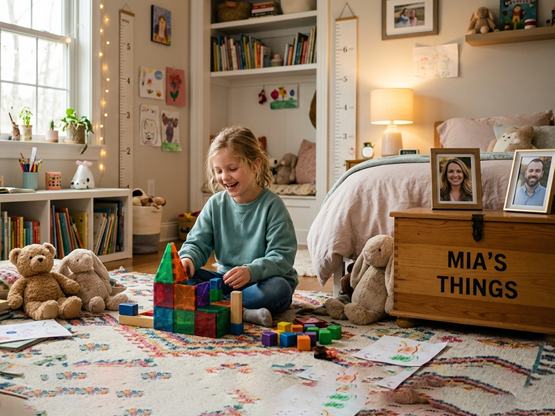 How to Help Children Feel Secure Living in Two Homes After Divorce